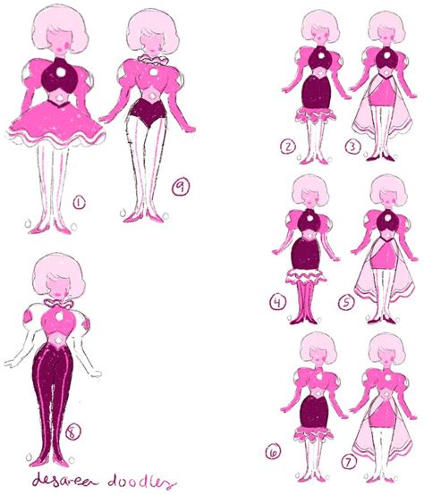 Pink Diamond Outfits Steven Universe Gem Pink Diamond Steven