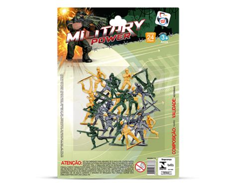 Military Power Soldadinhos Brinquedos Pica Pau