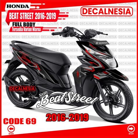 Jual Decal Stiker Beat Street Full Body Old 2018 2019 Motor Honda Beat