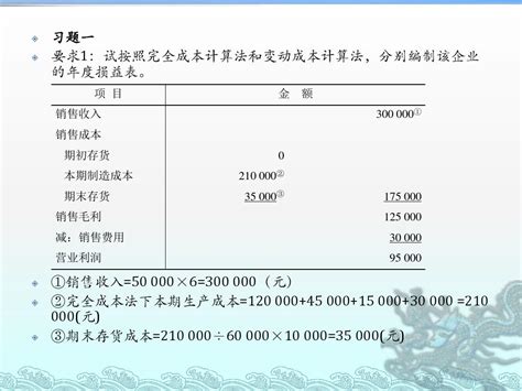 管理会计潘飞第四章课后答案word文档在线阅读与下载免费文档