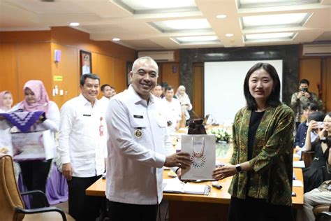 Bupati Zaki Terima Kunjungan Delegasi Koica Dari Korea