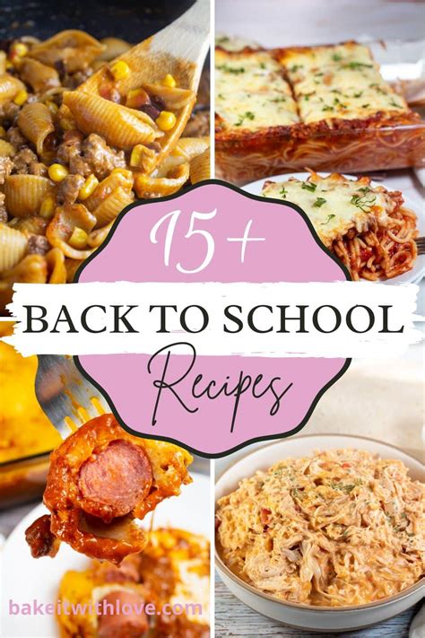 Best Back To School Dinner Ideas 15 Easy Weeknight Meals Bake It