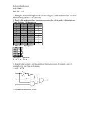 PreLab 4 Docx PreLab 4 Simple Arithmetic Logic Unit Zakki Wibisono