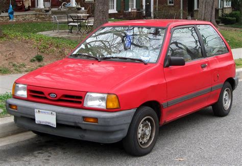 1990 Ford Festiva L - 2dr Hatchback 1.3L Manual