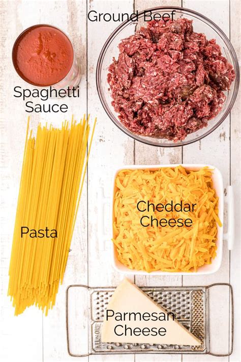 Easy Baked Spaghetti With Cheddar Cheese Recipe Lanas Cooking