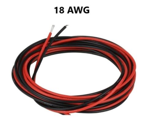 Silikonkabel Flexibel Schwarz Rot Awg Kupferkabel Rc