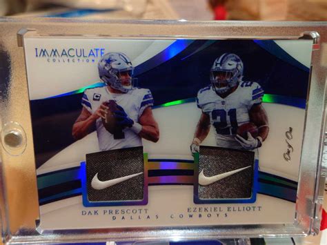 Panini Nfl Immaculate Dak Prescottezekiel Elliott