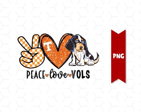 Peace Love Vols Pnj Peace Love Dogs Peace Love Png Love Etsy