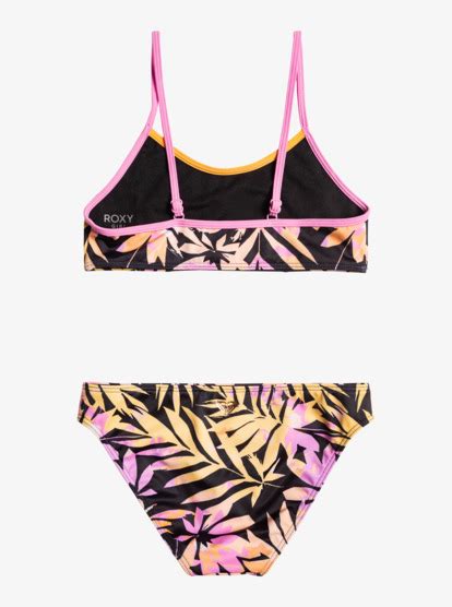 Active Joy Ensemble De Bikini Bralette Pour Filles Ans Roxy