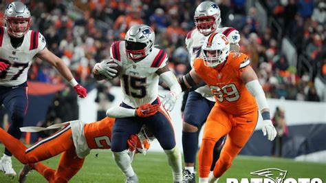 Photos Patriots Vs Broncos Week 16