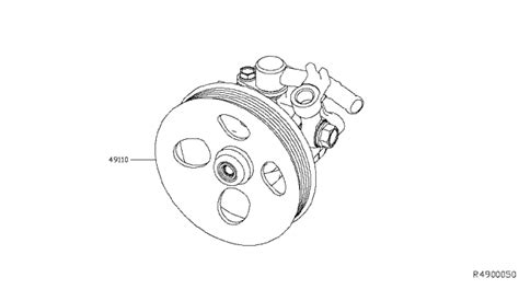 Power Steering Pump 2018 Nissan NV 3500