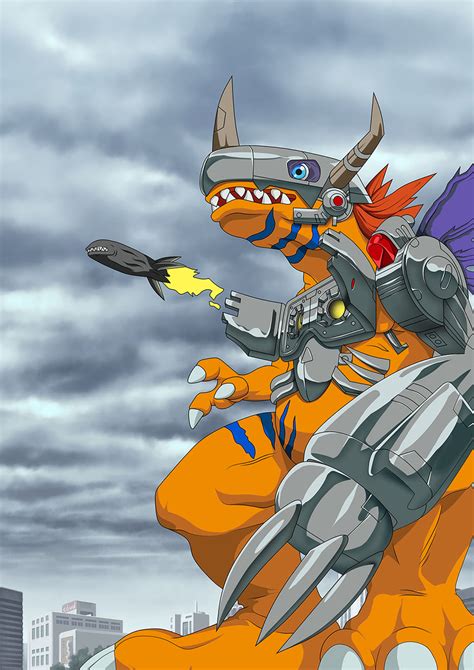 Metalgreymon Digimon Adventure Image By Pixiv Id