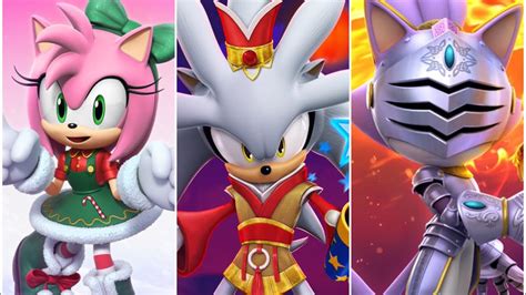 Sonic Forces Speed Battle Jingle Belle Amy Lantern Silver Sir