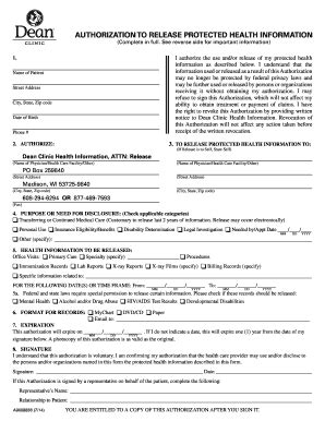 HIPAA Release Form Wisconsin Complete With Ease AirSlate SignNow