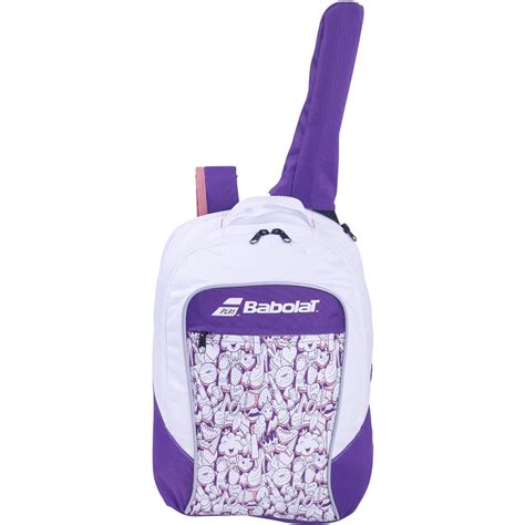 Babolat Junior Club Backpack White Purple Pink Tennisnuts