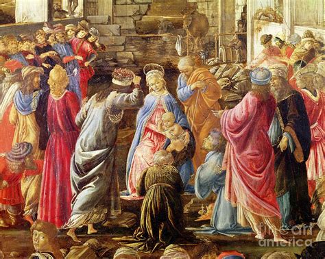 The Adoration Of The Kings C 1470 75 Painting By Sandro Botticelli