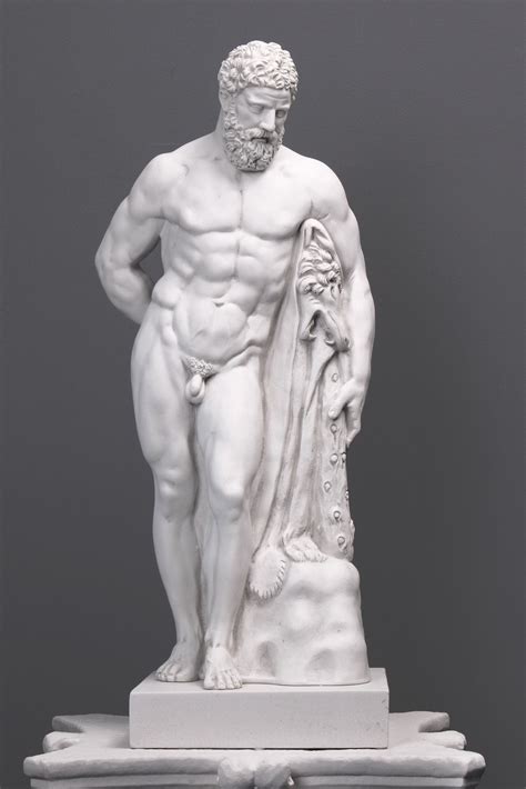 Farnese Hercules Statue Heracles Sculpture Greek Hero & God 60CM / 23.6 - Etsy