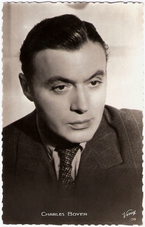 Charles Boyer French Postcard By Viny No Suave And S Flickr