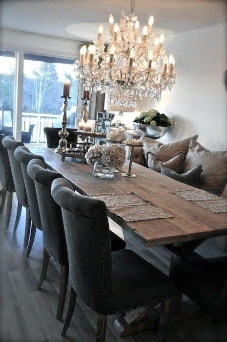 39 Rustic Glam Dining Room Makeover Ideas Decoración De