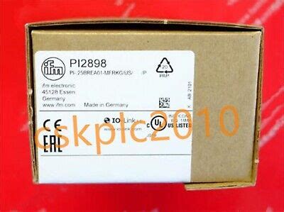 Pcs New In Box Ifm Pressure Sensor Pi Ebay