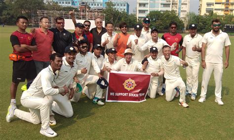 Sikkim Wins Their First Ever Ranji Trophy Match Sikkim Cricket Association