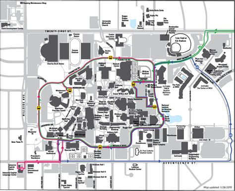 Wsu Campus Map