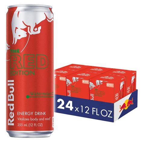 Red Bull Red Edition Watermelon Energy Drink 12 Fl Chile Ubuy