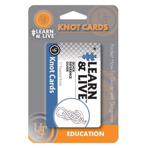 Ust Learn And Live Knot Cards