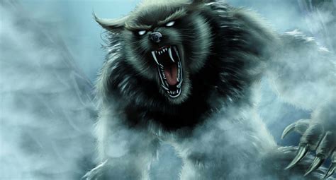Download A mysterious werewolf on the prowl. | Wallpapers.com
