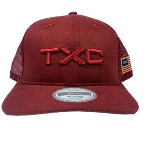 Bone Custom Bordo Txc Masculino