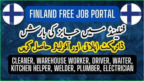 Finland Work Permit 2024 Jobs In Finland Finland Work Visa