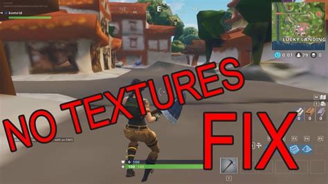 How To Fix Textures Not Loading In Fortnite Pc Youtube