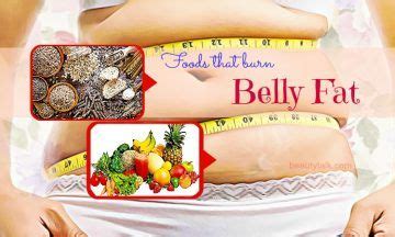 9 Common Foods That Burn Belly Fat Fast & Naturally At Home