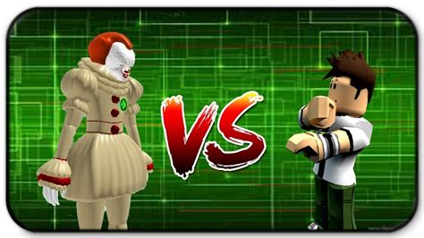 Pennywise It The Clown Vs Ben 10 Roblox Ben 10 Arrival Of Aliens With