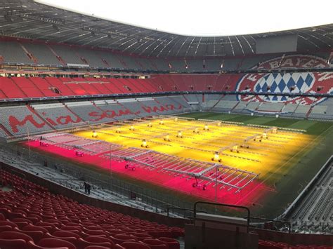 LED Wachstumsbeleuchtung In Der Allianz Arena Stadionwelt