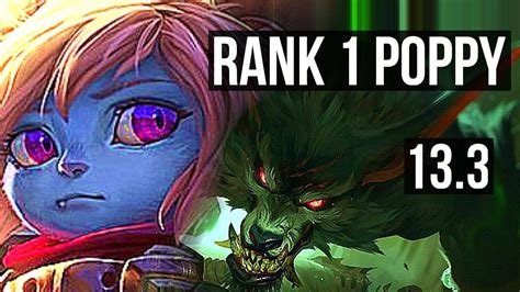 Poppy Vs Warwick Top Rank Poppy Tr Grandmaster