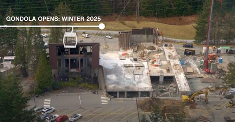 Grouse Mountain S New Gondola From The Parking Lot To Open Next Winter