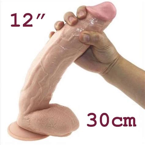 New Huge Sex Dildo Massive Anal Toy White And Black Gay Dong Penis Eur Picclick Fr