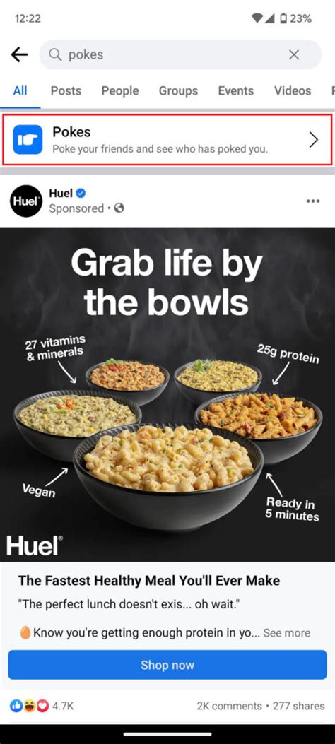 How to poke someone on Facebook - Android Authority