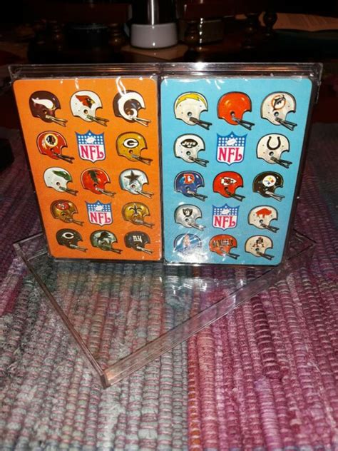 VINTAGE NFL PLAYING CARDS from 1960 Sealed -- Antique Price Guide ...