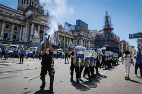 Represi N Y Criminalizaci N De La Protesta Una Pol Tica De Estado