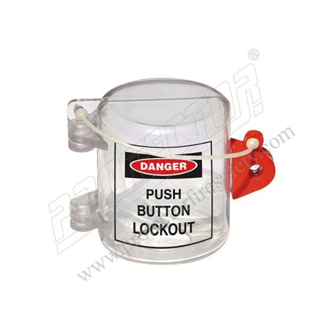 Electrical Panel Lockout Round With Chain Protector Firesafety