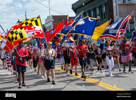 Saint Charles Missouri 7 4 2019 Usa Independence Day Parade