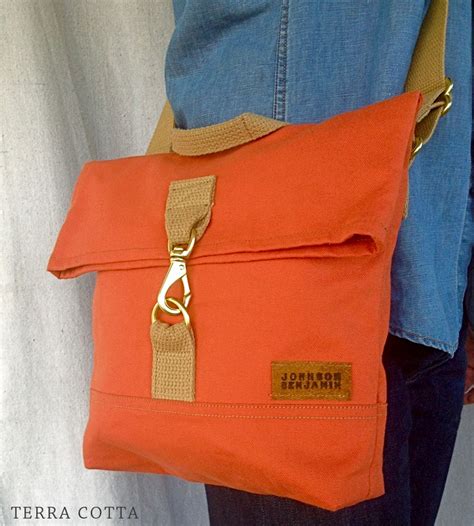 Crossbody Slim Canvas Bag As Functional As It Is Good Looking This