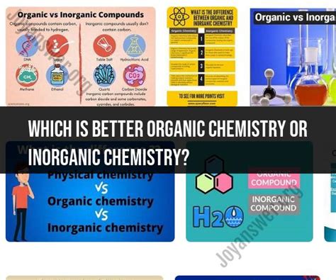 Organic Chemistry vs. Inorganic Chemistry: Choosing a Path - JoyAnswer.org