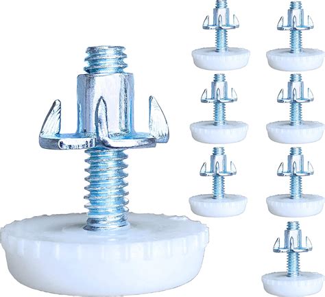 Yongle Store Furniture Feet 8 Pack 1 4 20 Levelers T Nut Leg Leveler