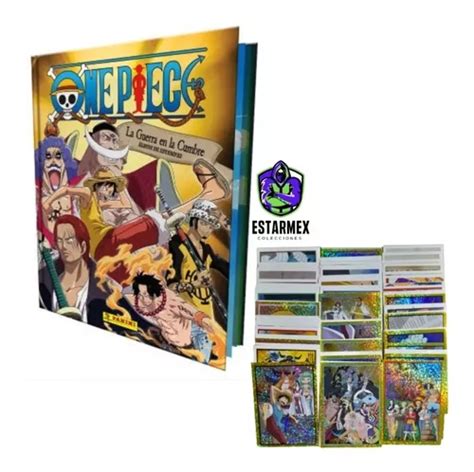 Álbum Pasta Dura One Piece 2022 Set De Estampas Panini Meses sin