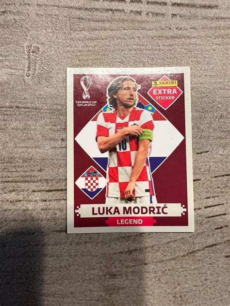 Panini Wm Legende Extra Sticker Luka Modric Burgund Kaufen Auf Ricardo