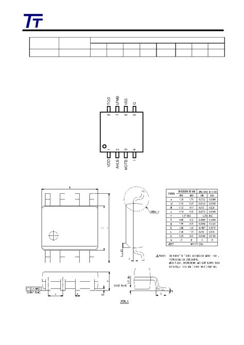 TTP223 datasheet(10/11 Pages) TTELEC | 1 KEY TOUCH PAD DETECTOR IC