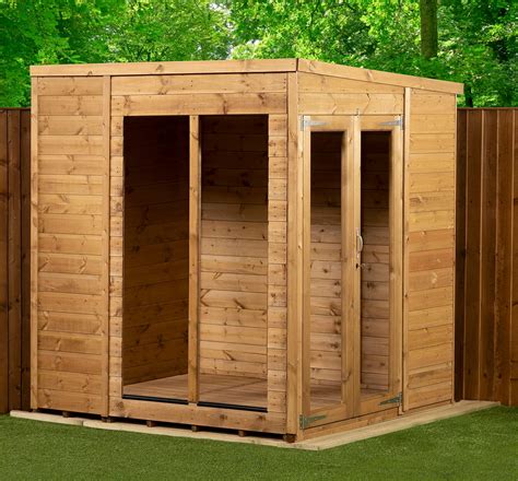 Empire Pent Summerhouse Shiplap Tongue And Groove 6x6 Uk Garden